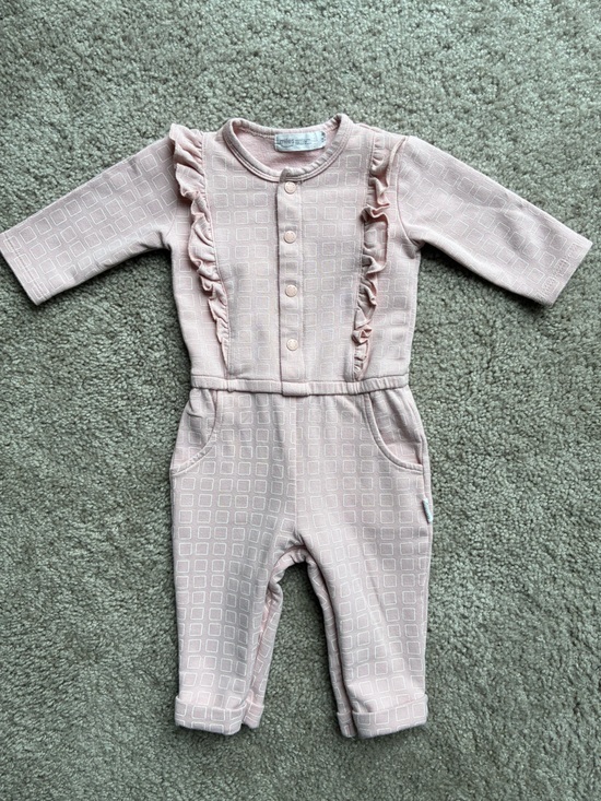 Miles The Label Other - Miles the Label Baby Girls' Soft Pink Ruffle One-Piece Bodysuit